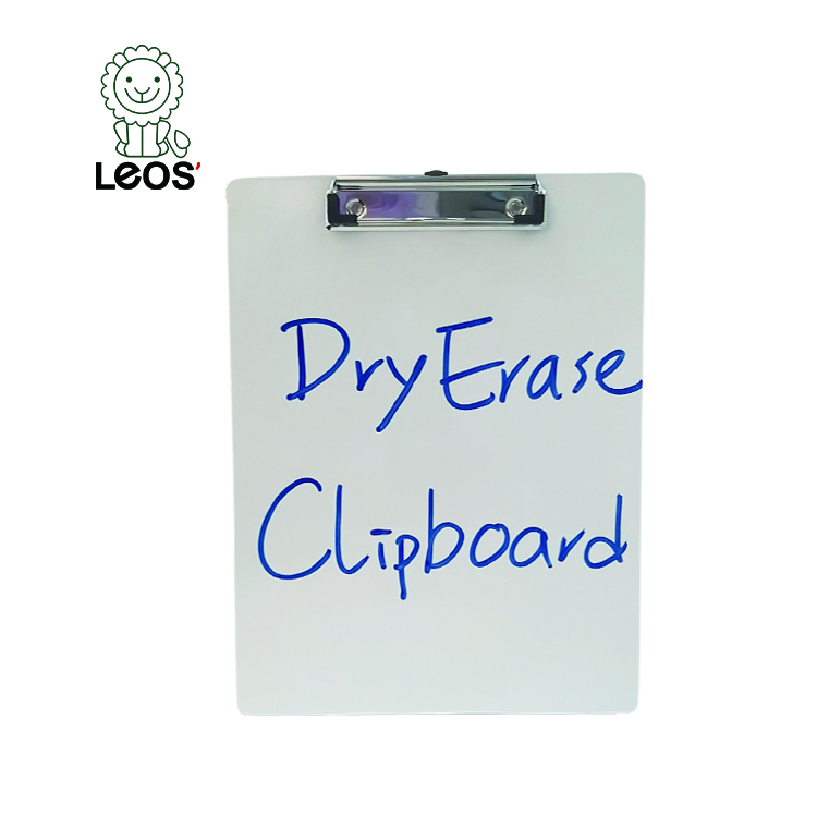 Double-Sided Dry Erase Clipboard with Sturdy Long-Lasting Spring