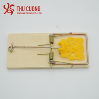 Piège à souris traditionnel efficace pour la maison, non toxique, en bois de qualité supérieure, écologique, pour tuer les petites souris, THU CUONG SX-7005