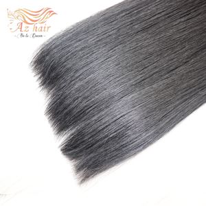 Bande alignée sur les cuticules vierges 100% dans les extensions de cheveux couleur naturelle pleine longueur 8-32 pouces Remy Grade cheveux crus vietnamiens - Product Image 5