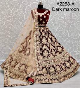 Lehanga choli-choli de terciopelo de diseñador para mujer, para bodas y ocasiones especiales, compras en línea, surat,india - Product Image 1