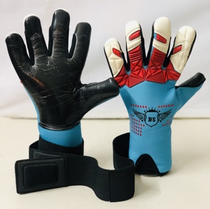 ถุงมือผู้รักษาประตูมืออาชีพ/ที่มีคุณภาพสูงเยอรมันน้ำยาง4มิลลิเมตร - Product Image 1