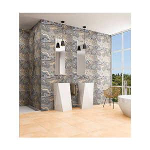 Azulejos de Porcelana Rústicos de la Mejor Calidad, Marca Soon, 600x900 Gvt/Pgvt, Textura de Flores y Plantas, Antideslizantes, para Uso en Hoteles, Gujarat - Product Image 1