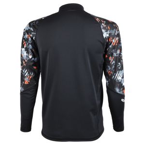 Rashguard à manches longues en spandex pour homme avec protection UPF50 et motif géométrique - Product Image 2