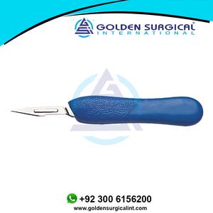 ด้ามจับมีดผ่าตัดเครื่องมือทางการแพทย์แบบใช้แล้วทิ้งพลาสติกโลโก้ออกแบบได้ตามต้องการ - Product Image 6