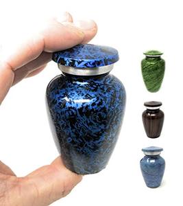 Suministros funerarios de dos tonos, recuerdo clásico Lila, urna de cremación - Product Image 6