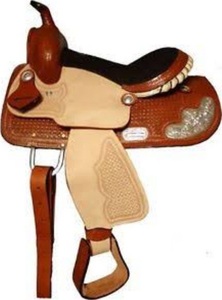 SELL GENUINE LEATHER Western Leather full tooled sillín IN; dólar 65 tamaños 14 15 16 17 18 - Product Image 5