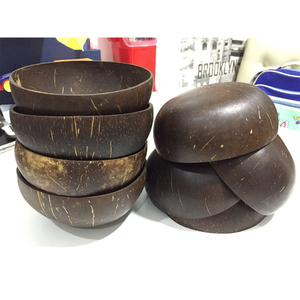 Tazón de cáscara de coco ecológico de la marca EUTECH al por mayor artesanía de Vietnam diseño de logotipo personalizado artesanía natural pulida para el hogar - Product Image 6