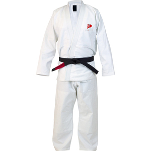 Uniforme de Karate para hombre, ligero, clásico, para adultos, conjuntos de entrenamiento con costuras reforzadas y cinturón, tela cómoda - Product Image 5