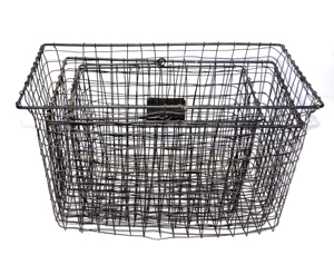Organizer <b>Storage</b> Bin <b>Baskets</b> with Handles Metal Wire Food for Kitchen Cabinets Pantry Bathroom Laundry Room for Home Hotel - Product Image 4