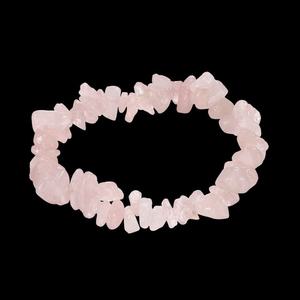 High Quality Chip <b>Bracelet</b> Natural Rose Quartz Chip <b>Bracelet</b> Crystal Stone Chip <b>Bracelet</b> Gemstone Women Colorful Natural Crystal - Product Image 6