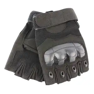 Brüssel Sport Taktischer Handschuh Hard Knuckle Half Finger Outdoor Radfahren Motorrad Wandern Camping Fahr handschuhe Guan