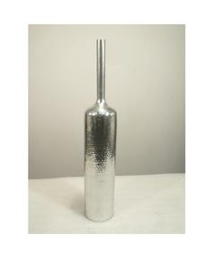 Jarrón de suelo en forma de botella de aluminio con acabado martillado de diseño único de alta calidad, hogar, sala de estar, oficina, Hotel, artículo de decoración - Product Image 3