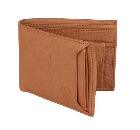 High Quality Bill Divider Feature For Men Calf Leather Lining Material Leather Wallet Wholesale Exporter