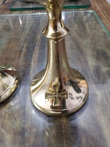 Holy Chalice Brassworld Inde Modèle religieux poli Fourniture d'église en métal (acier) - Product Image 3