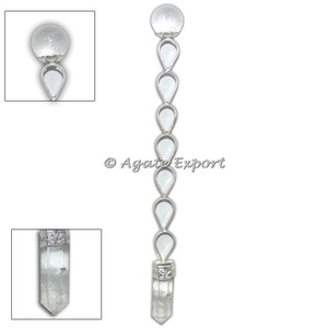 ธรรมชาติสีขาวคริสตัลโบราณรักษาไม้กายสิทธิ์สำหรับตกแต่ง - Product Image 2