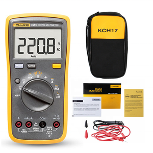 Multimètre numérique automatique original 15B+/17B+/<span class=keywords><strong>18B</strong></span>+/12E+ Plus DMM AC/DC/Diode/R/C Testeur de tension et de courant - Product Image 1