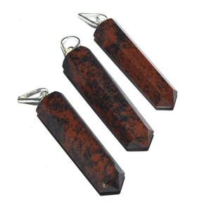 Online Sale of Mahagoni Obsidian Pencil <b>Pendants</b> <b>Fashionable</b> <b>Pendants</b> & <b>Charms</b> - Product Image 1