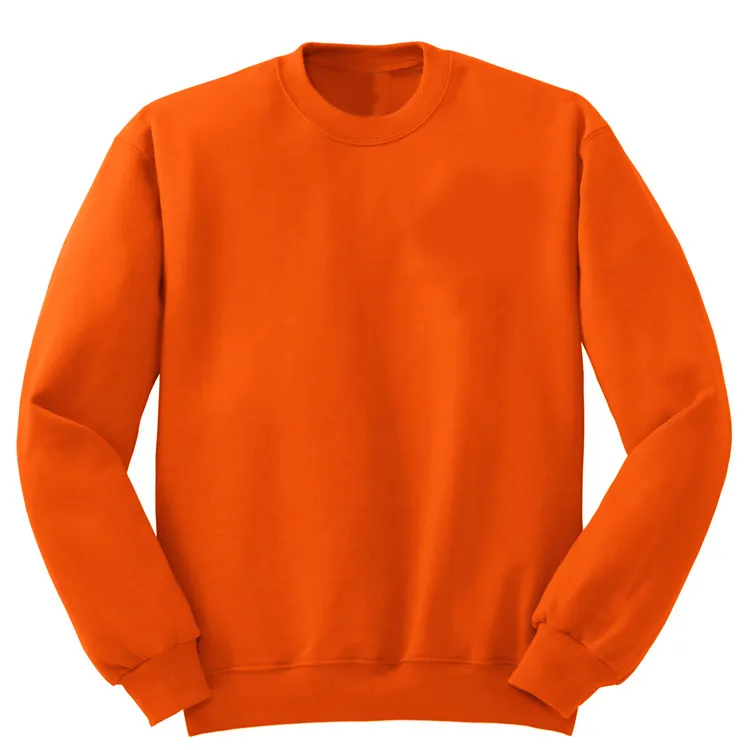 Kaus Oranye Pria Bisa Jadi Berbeda/Baju Hangat Luar Ruangan Streetwear Gaya Baru dengan Logo dan Desain Anda Sendiri