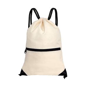 High Quality Polyester Drawstring Backpack Waterproof Custom Logo Fitness <b>Gym</b> Drawstring <b>Sports</b> <b>Bags</b> with Pocket In Multi Colors - Product Image 3