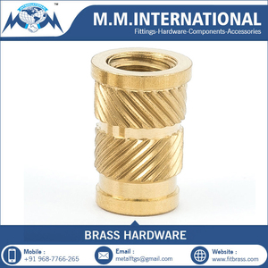 Tuercas de Expansión Ranuradas de Latón de Calidad Premium, Insertos de Tuerca de Latón Roscados a Medida, Tuercas de Inserción Prensadas en Frío - Product Image 5