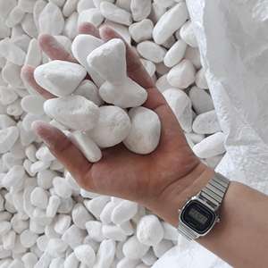 Meilleure qualité roches naturelles noir pierre de galets pour la décoration pavé - Product Image 4