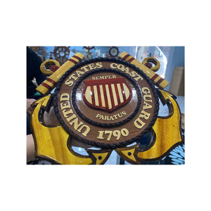 Intarsia-artesanía hecha a mano de madera, madera marrón, colgante de Vietnam - Product Image 3