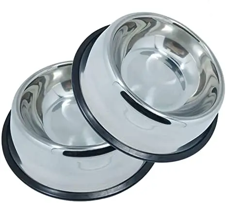 Modernes Design Edelstahl Etikett graviert Hunden apf Haustier Feeder Haustier Schüssel für Dog Bowl Pet Feeding Edelstahl Schüssel