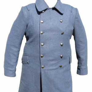 Nuevo logotipo personalizado de alta calidad bordado hecho a mano ajustable WW1 French Horizon Great Coats - Product Image 4