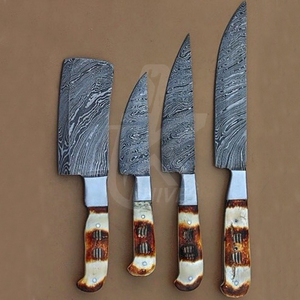 8pcs Damascus Kitchen <b>Knives</b> <b>Set</b> Gift Box Chef Slicing Utility Paring <b>Knife</b> Japanese VG10 Steel G10 Handle <b>Sharp</b> - Product Image 5