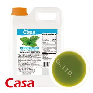 ISO HACCP HALAL Certification Good Young Tea Casa Peppermint Flavor Syrup