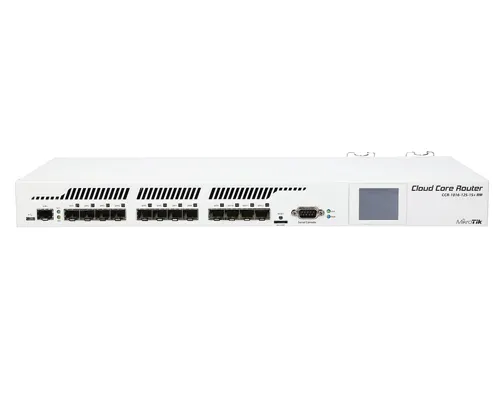 MikroTik CCR1016-12S-1S + | रूटर Powerfully तंत्र बहुमुखी कनेक्टिविटी 16-कोर Tiler प्रोसेसर