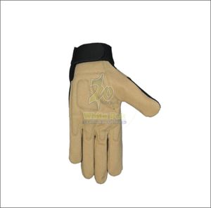 Gants de sécurité anti-choc de haute qualité, outils à main personnalisés, gants de mécanicien en cuir synthétique souple résistant aux chocs, blancs, Pak 303 GP, antidérapants - Product Image 3