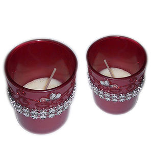 Top Qualité Prix De Gros Élégant Bougie En Verre Moderne Bougie En Verre Pour La Décoration Intérieure - Product Image 1