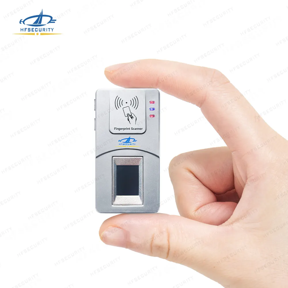 Hfsecurity HF7000 Fbi Gecertificeerd Ble Smart Card Waterdichte Biometrische Vingerafdruklezer Met Gratis Sdk