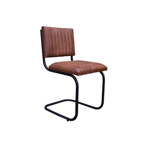 เก้าอี้สำนักงานดีไซน์ทันสมัย100% โลหะประกอบของแท้สแตนเลสเหล็กทองเหลืองทองแดงอลูมิเนียมไม้หวายหนัง - Product Image 1