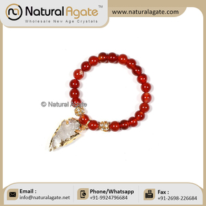 2021 Best Selling <b>Red</b> Carnelian Gemstone <b>bracelets</b> With Arrowheads <b>Bracelets</b> For Sale At Bulk Order - Product Image 3