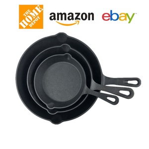 Sartén <span class=keywords><strong>de</strong></span> <span class=keywords><strong>hierro</strong></span> <span class=keywords><strong>fundido</strong></span> sazonado - Product Image 2