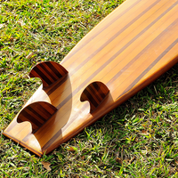 OMH K015 Longboard 276,9 cm en bois de cèdre, planche de paddle gonflable pour lacs et rivières, aventure en plein air ultime, unisexe