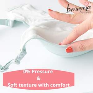 Venta al por mayor Crocus 100% Sujetador de lactancia de seda para las mujeres de tamaño sedoso suave Modal sin costuras Logo Copa suaves acolchados de maternidad sólido - Product Image 3