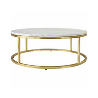 Table basse en marbre moderne de haute qualité, fabriquée à la main, avec support en fer, pour le salon, décoration de la maison, vente en gros