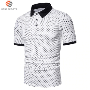เสื้อโปโลผู้ชายระบายอากาศได้ดี – เสื้อยืดโปโลแขนสั้นผ้าฝ้าย 100% เนื้อนุ่ม สกรีนโลโก้ได้ตามต้องการ สำหรับฤดูร้อน สไตล์สตรีทแวร์ - Product Image 4