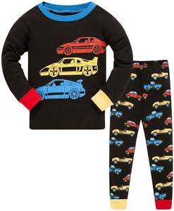Factory Price 100% Cotton Plus Size Cartoon Children's <b>Pajamas</b> Comfortable 2-Piece <b>Kids</b> Sleepwear From Bangladesh - Product Image 5