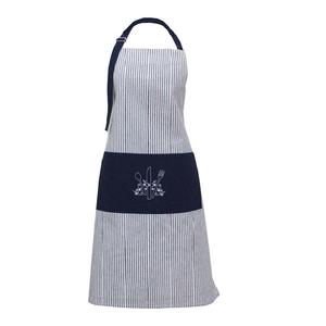 100% Organic Cotton 220 GSM Weight Adjustable Straps Women <b>Cooking</b> Pinafore GOTS Certified Kitchen <b>Apron</b> with Prints from India - Product Image 4