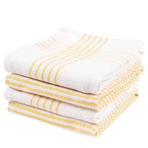 Serviette de cuisine en éponge de coton certifié par points, écologiques, 100% cheveux naturels - Product Image 4