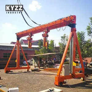 Gantry Crane Cabin For Lifting Scrap Precast Girder Mh Type Truss Gantry Crane With Electric Hoist