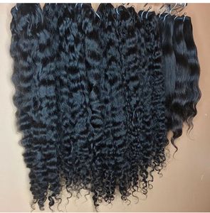 ผมหยักศกธรรมชาติคุณภาพสูงสำหรับต่อผมชาวอินเดียแบบ100% - Product Image 2