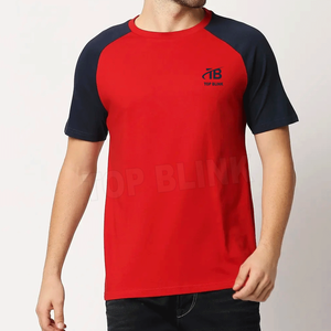 Pakistan Manufactured Knitted Cotton/Polyester Men's Casual T-Shirt with Custom Logo Breathable & Quick Dry - Product Image 2