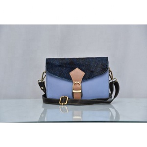 Handmade Leather Bag Recycled Leather Purse for Women Western Colorful Leather Small Crossbody Saddle Bag <b>Shoulder</b> <b>Strap</b> Bags - Product Image 1