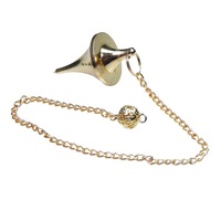 Meilleure qualité cuivre vaisseau spatial conception pendule laiton métal pendule Divination pendule acheter chez N H AGATE