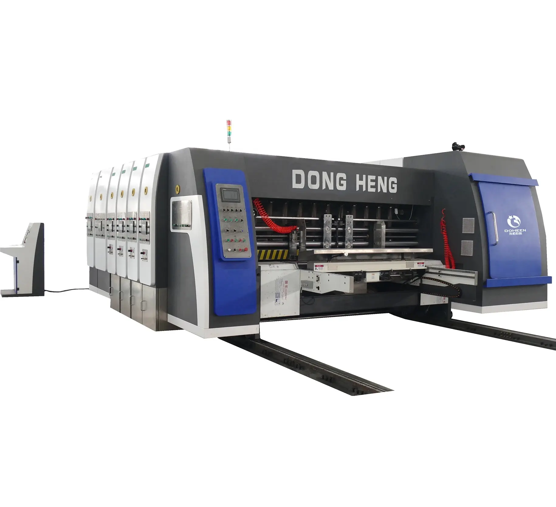 Dongheng yüksek hızlı tam bilgisayar oluklu karton makinesi